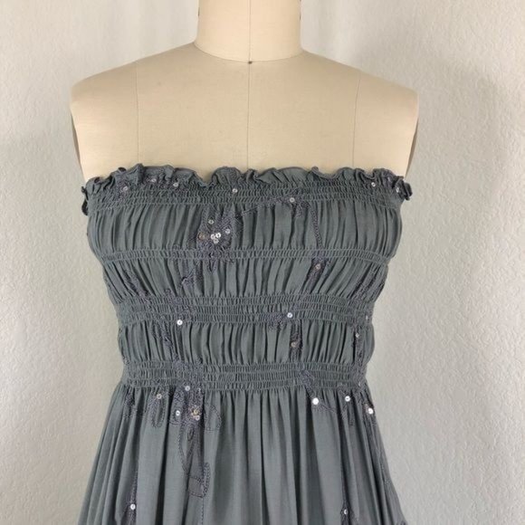 Coolchange Embroidered Rajasthan Maxi Sequin Dress - Picture 2 of 10